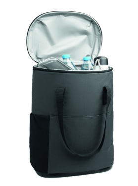 Logotrade promotional giveaway image of: Cooler rucksack 600D RPET