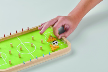 Logo trade promotional gift photo of: Wooden soccer game