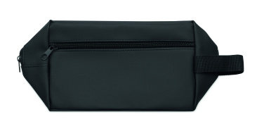 Logo trade promotional merchandise photo of: Toiletry bag in 600D RPET