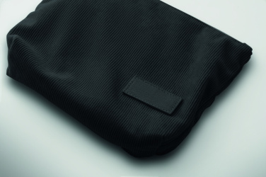 Logotrade promotional giveaway image of: Corduroy cosmetic bag