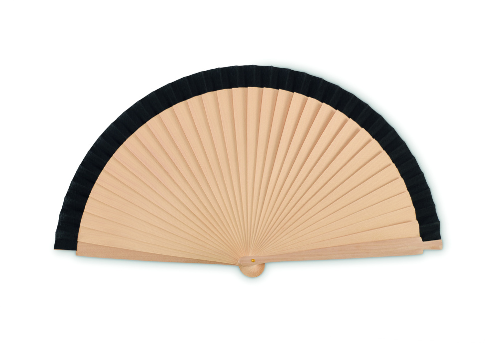 Logotrade promotional giveaway picture of: Wooden hand fan