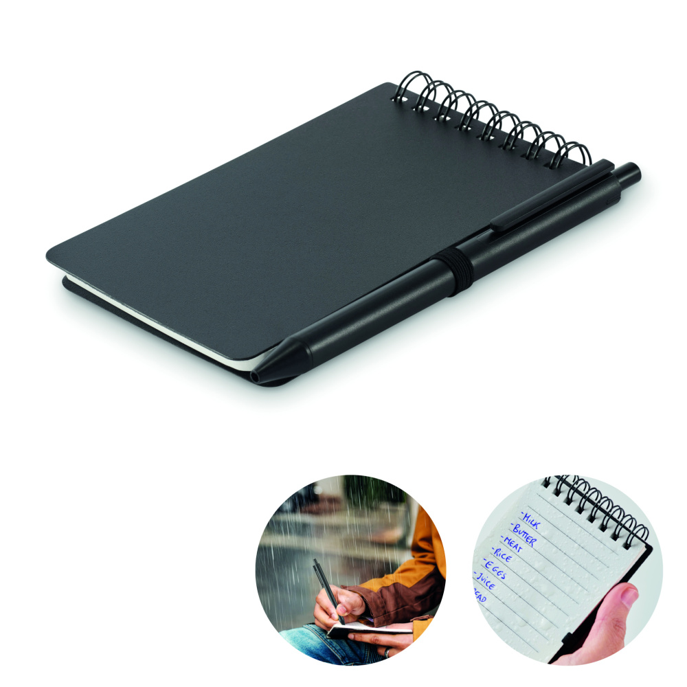 Logotrade promotional giveaways photo of: Water repellent notepad