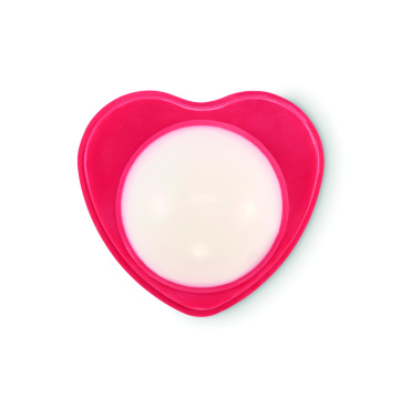 Logotrade promotional items photo of: Heart shape vegan lip balm