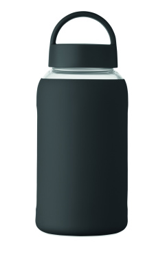 Logo trade promotional items image of: High borosilicate glass bottle