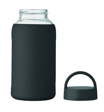 Logo trade business gifts image of: High borosilicate glass bottle