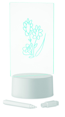 Logotrade promotional products photo of: Light-up LED memo board