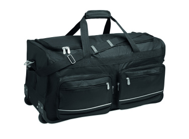 Logotrade promotional items photo of: Duffle bag trolley 600D RPET
