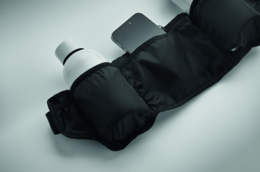 Logo trade advertising products image of: Sports waist bag 420D RPET