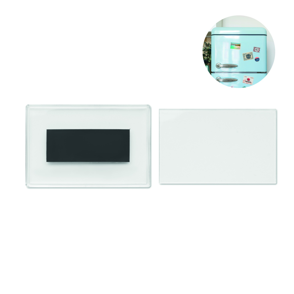 Logotrade corporate gift picture of: Acrylic photo magnet rectangula