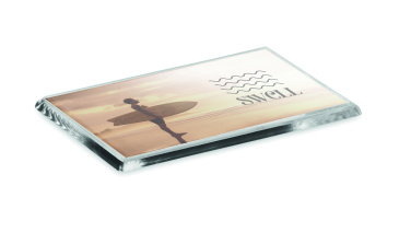 Logo trade promotional item photo of: Acrylic photo magnet rectangula