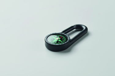 Logotrade advertising product image of: Outdoor compass with carabiner