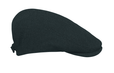 Logo trade advertising products image of: Newsboy flat cap 335 gr/m²