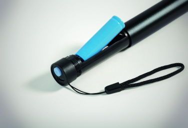 Logo trade promotional giveaways image of: Aluminium rechargeable torch