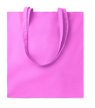 Logo trade promotional giveaways image of: 180gr/m² cotton shopping bag