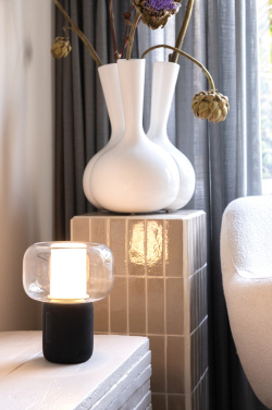 Logotrade corporate gifts photo of: Lux RCS recycled plastic 10W speaker lamp