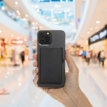 Logotrade promotional gift image of: Standard aluminium RFID magnetic phone cardholder