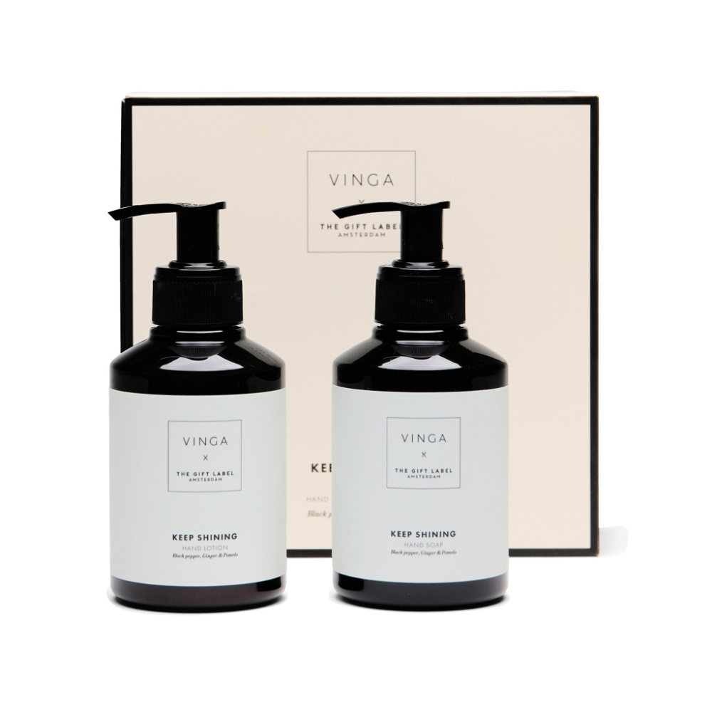 Logo trade promotional gifts picture of: VINGA x TGL hand care gift set