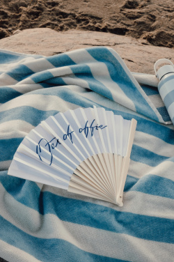 Logo trade promotional merchandise photo of: VINGA Out of office hand fan