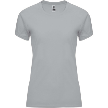 Logo trade promotional giveaways image of: Bahrain short sleeve women's sports t-shirt