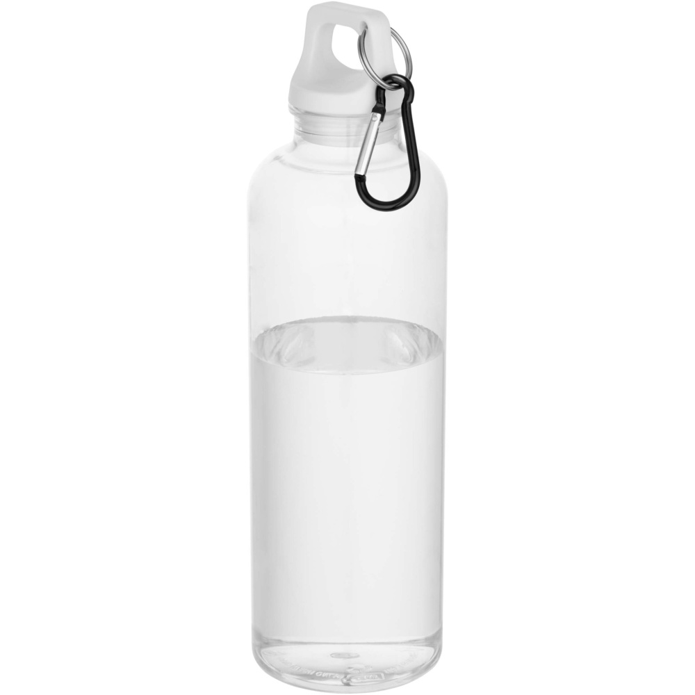 Logotrade business gifts photo of: Oregon 750 ml RCS recycled plastic water bottle with carabiner