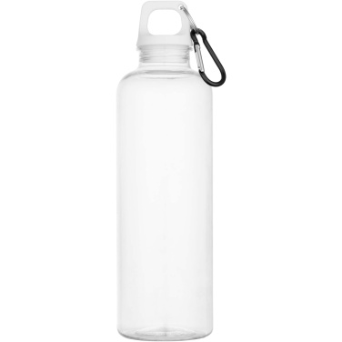 Logotrade advertising products photo of: Oregon 750 ml RCS recycled plastic water bottle with carabiner