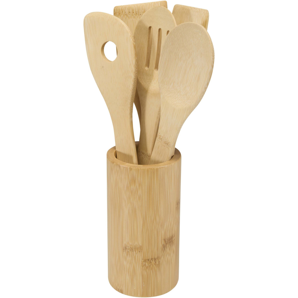 Logo trade promotional item photo of: Tala bamboo kitchen tool set
