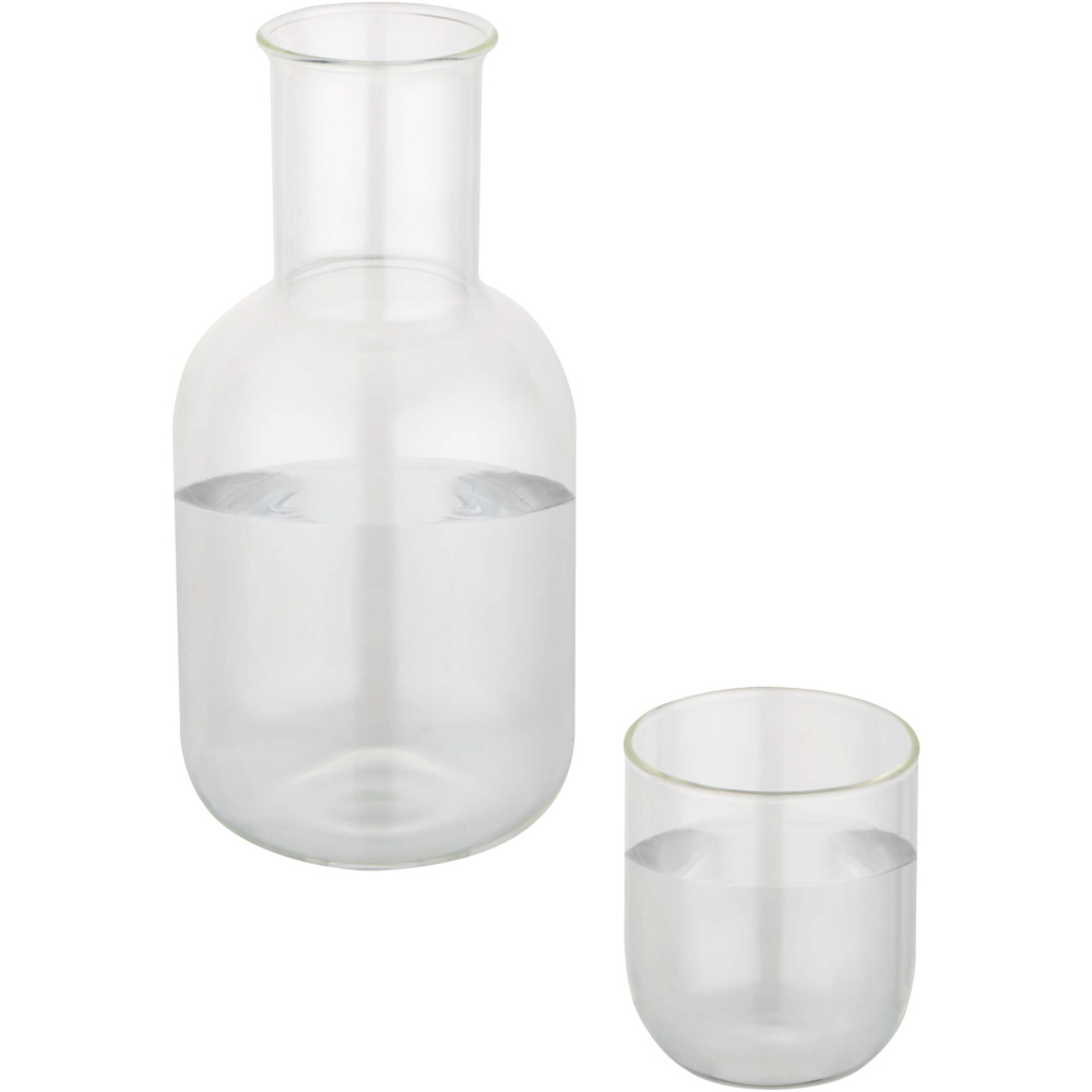 Logo trade promotional gifts image of: Amelie glass carafe and cup set