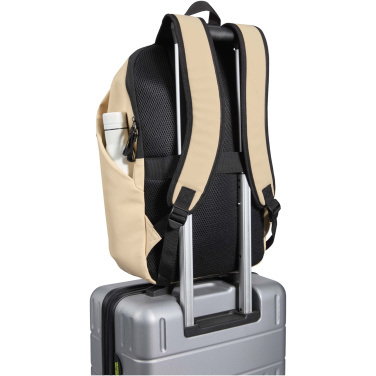 Logo trade promotional items picture of: Resi Plus 15" GRS recycled anti-theft backpack 18L