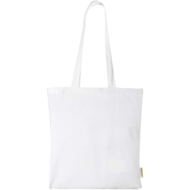 Logo trade promotional products image of: Odisha 140 g/m² OCS organic tote bag 7L
