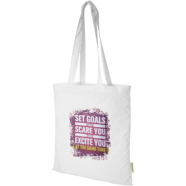 Logotrade advertising products photo of: Odisha 140 g/m² OCS organic tote bag 7L