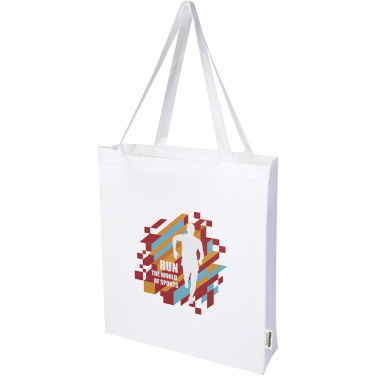 Logo trade advertising products picture of: Odisha 180 g/m² OCS organic full gusset tote bag 14L