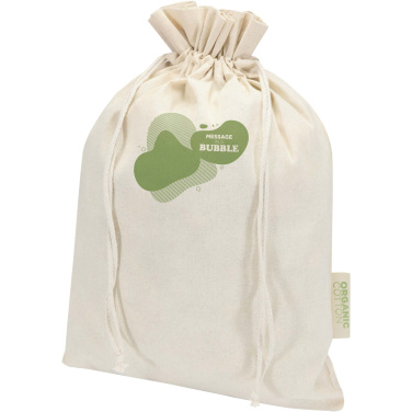 Logo trade promotional gift photo of: Odisha 140 g/m² OCS organic gift bag - 42 x 30 cm