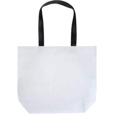 Logo trade corporate gift photo of: Duo GRS recycled double-laminated oversized tote bag 30L