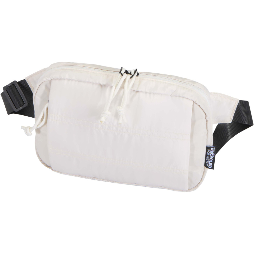 Logo trade promotional gifts picture of: Puffer GRS recycled waist bag 1.5L