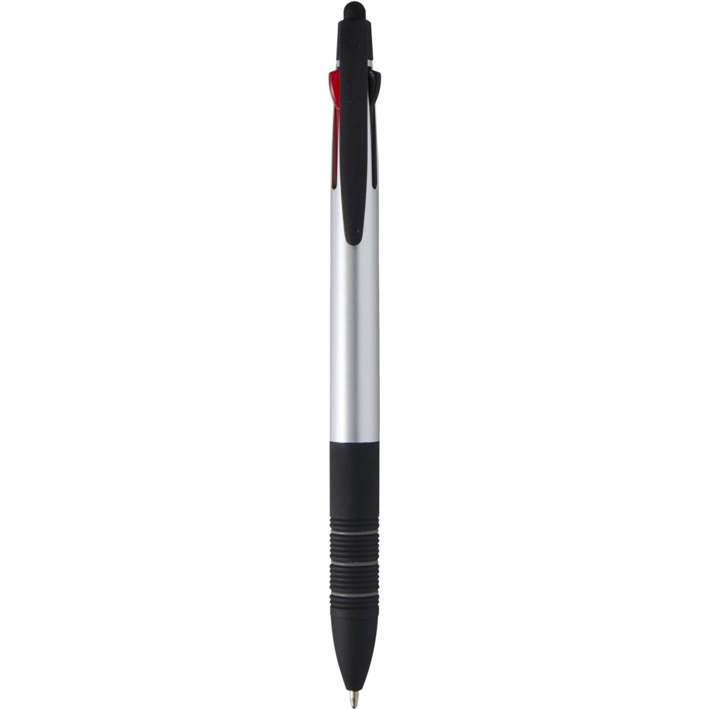 Logotrade corporate gift picture of: Trine 3-ink RCS recycled ballpoint pen with stylus