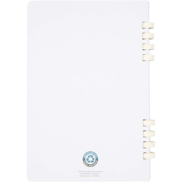 Logotrade promotional items photo of: Fil A5 hard cover RCS recycled spiral notebook