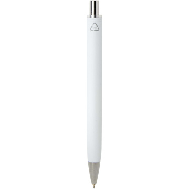Logotrade promotional product picture of: Feld RCS recycled ballpoint pen with metallic finish (black ink)