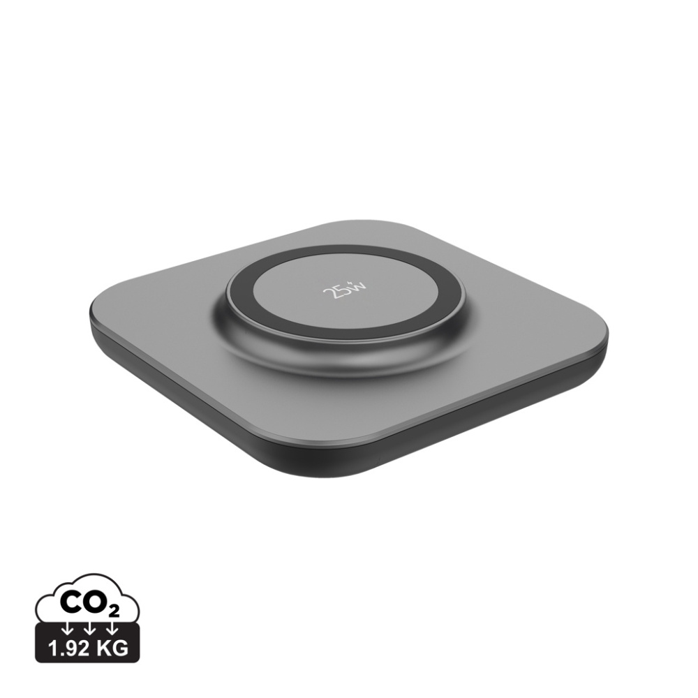 Logotrade advertising products photo of: Quantum ultra-fast 25W magnetic wireless charging pad