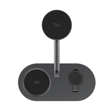Logotrade corporate gifts photo of: Quantum RCS ultra-fast 25W Magnetic desk wireless Charger