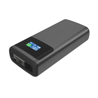 Logo trade promotional items image of: Quantum RCS ultra-fast PD45W 10.000mAh powerbank with screen