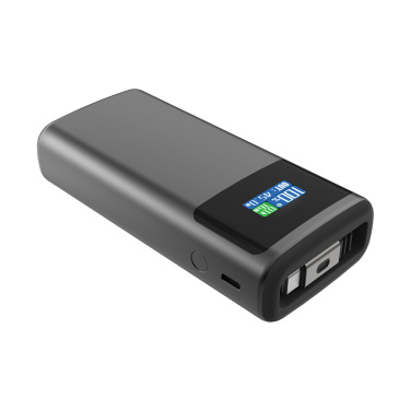Logotrade advertising product picture of: Quantum RCS ultra-fast PD45W 10.000mAh powerbank with screen
