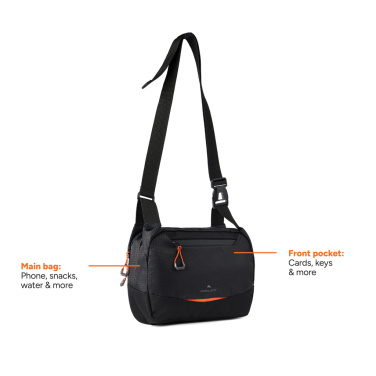 Logo trade promotional giveaways image of: Nordic Drift Trail RCS Crossbody bag 4L