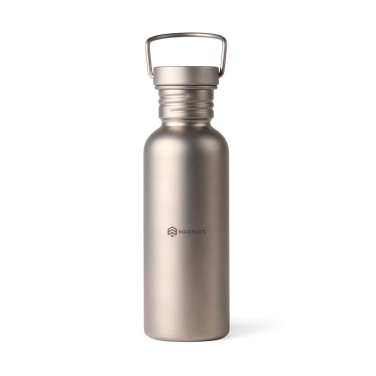 Logotrade promotional item image of: Nordic Drift Trail Ultra Light Titanium 600ml Water Bottle