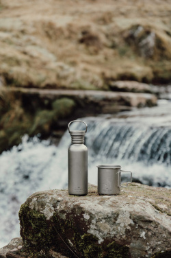 Logotrade promotional item picture of: Nordic Drift Trail Ultra Light Titanium 600ml Water Bottle