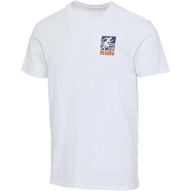 Logo trade advertising products image of: Azurite 160 g/m² short sleeve unisex OCS organic t-shirt