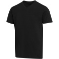 Balfour 200 g/m² short sleeve v-neck unisex OCS organic t-shirt, Black