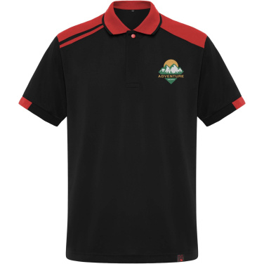 Logotrade corporate gift picture of: Samurai 160 g/m2 unisex antibacterial short sleeve polo 