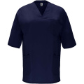 Panacea 160 g/m2 unisex short sleeve service top , Navy Blue