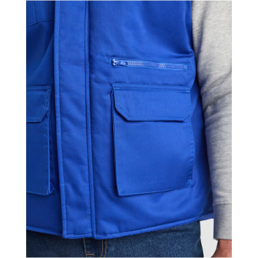 Logo trade promotional merchandise image of: Amanzor multi-purpose workwear bodywarmer with high neck