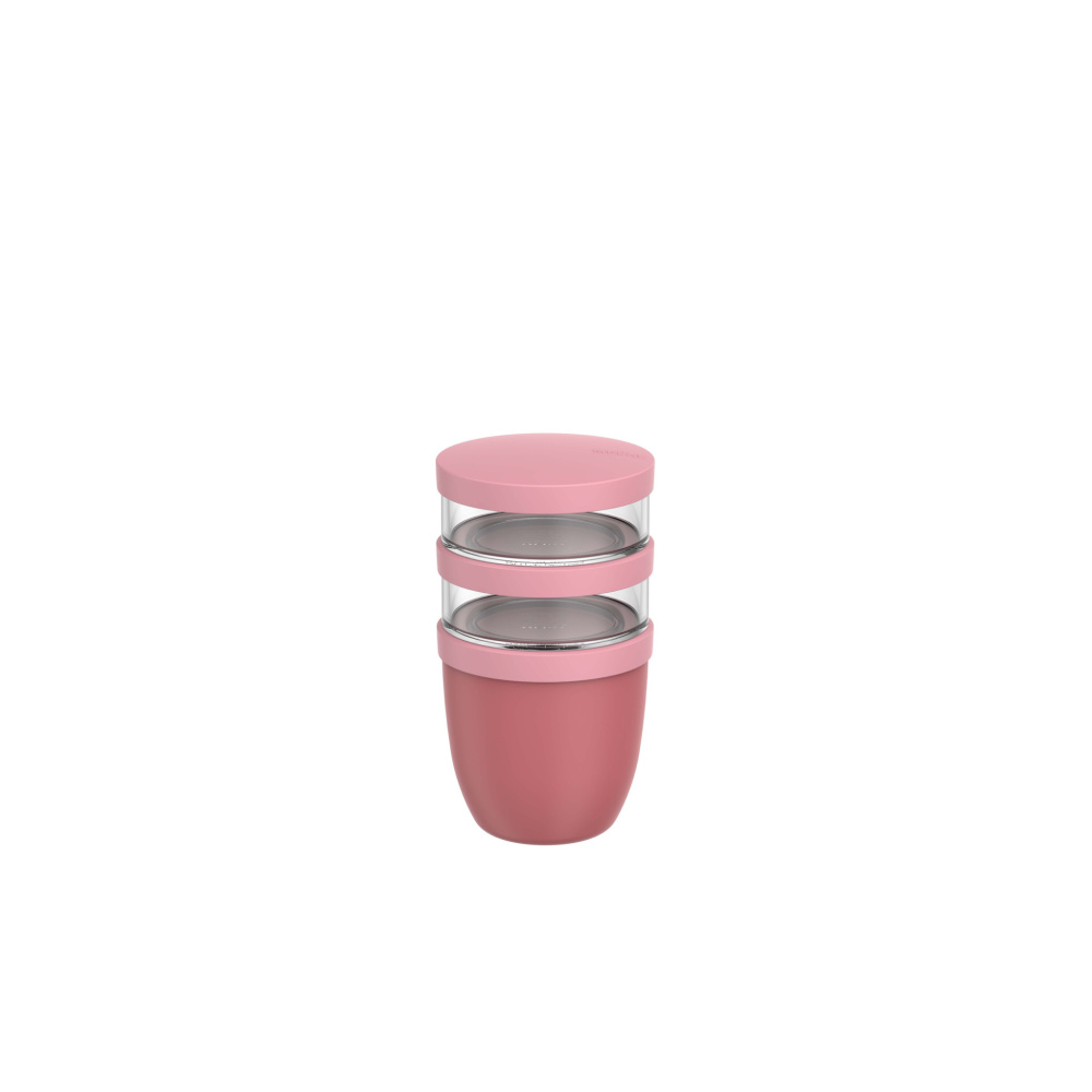 Logo trade business gift photo of: Mepal Ellipse 3-piece 500 ml + 2 x 200 ml insulated lunch pot